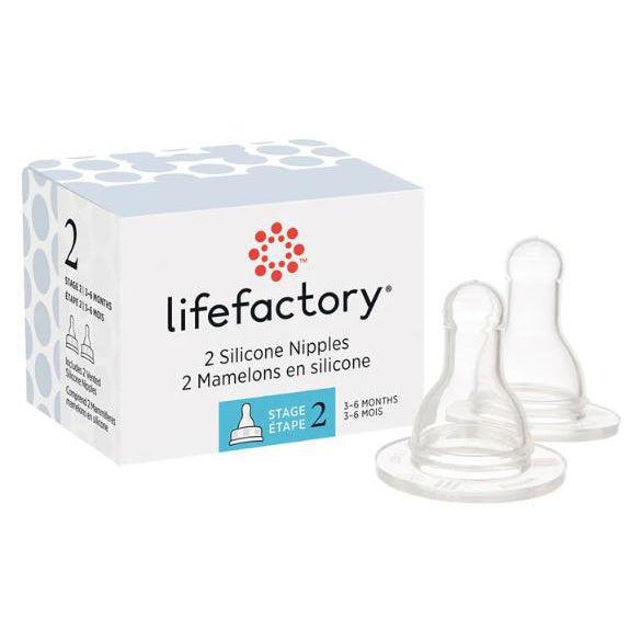 Lifefactory Replacement Nipples - 2 pack-Simply Green Baby