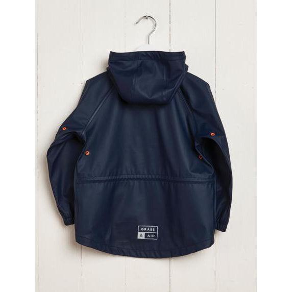 Little Boys Rainster - Navy-Simply Green Baby