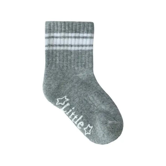 Organic Sporty Non-slip Quarter Crew Socks