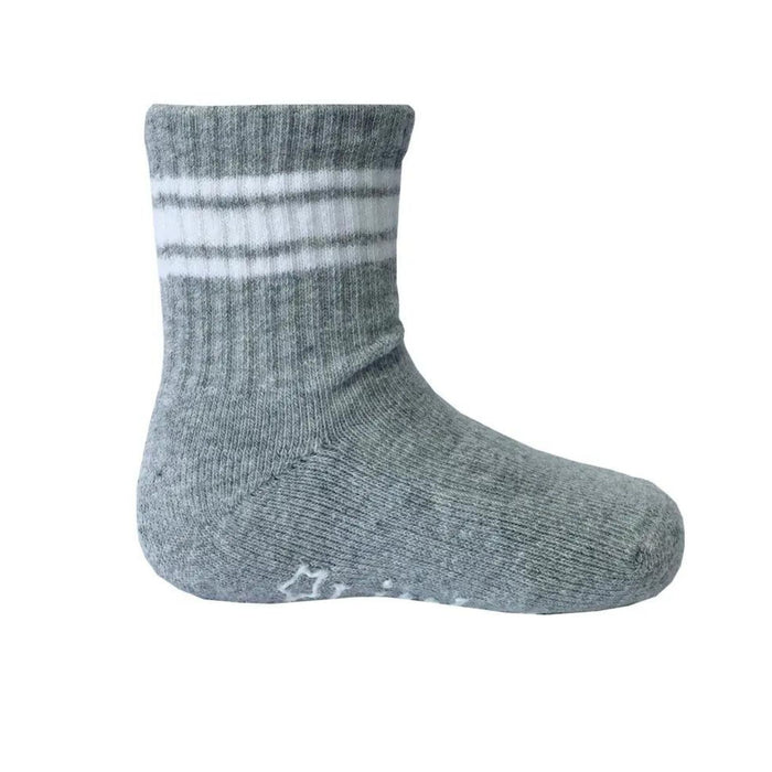 Organic Sporty Non-slip Quarter Crew Socks