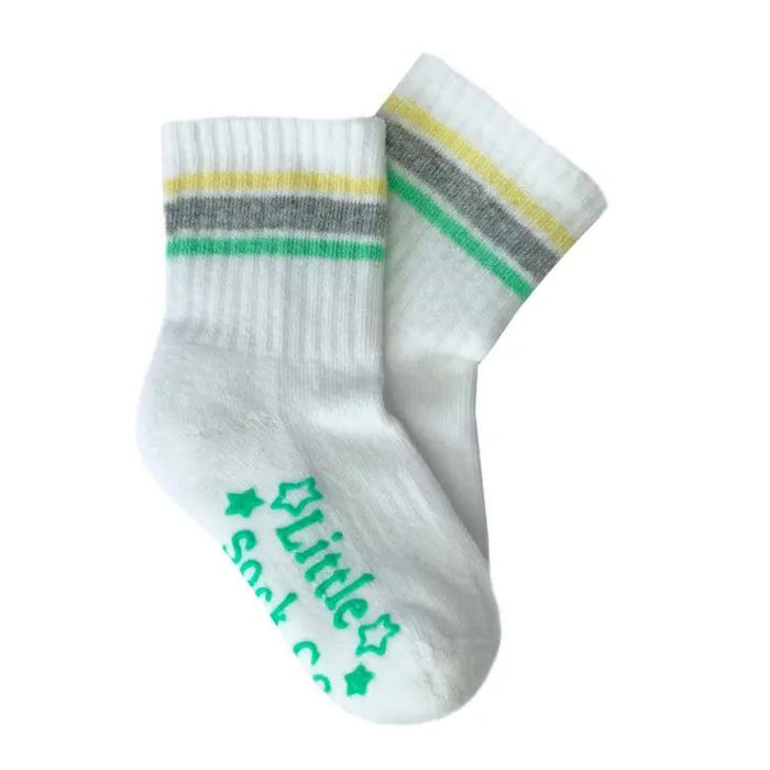 Organic Sporty Non-slip Quarter Crew Socks