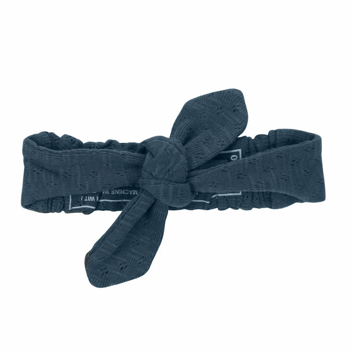 L'ovedbaby Pointelle Tie Headband-Simply Green Baby