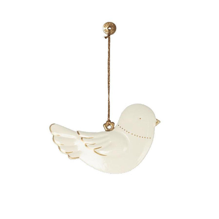 Maileg Metal Ornament, Bird-Simply Green Baby