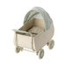 Maileg Micro Pram-Simply Green Baby