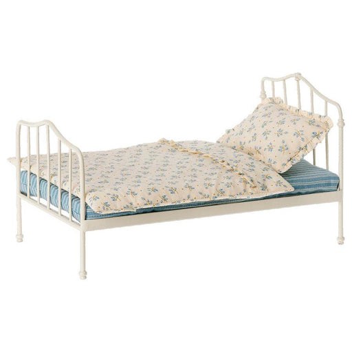 Maileg Miniature Bed, Blue-Simply Green Baby