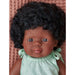 Miniland Baby Doll African-American Girl-Simply Green Baby