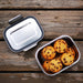 Minimal Stainless Steel Lunch Box-Simply Green Baby