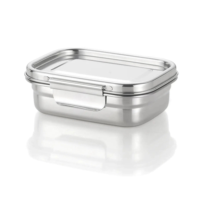 Minimal Stainless Steel Lunch Box-Simply Green Baby