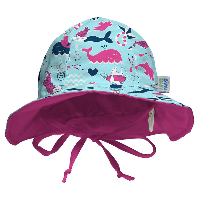 My Swim Baby Reversible Swim Hat-Simply Green Baby