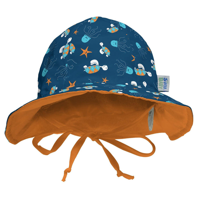 My Swim Baby Reversible Swim Hat-Simply Green Baby