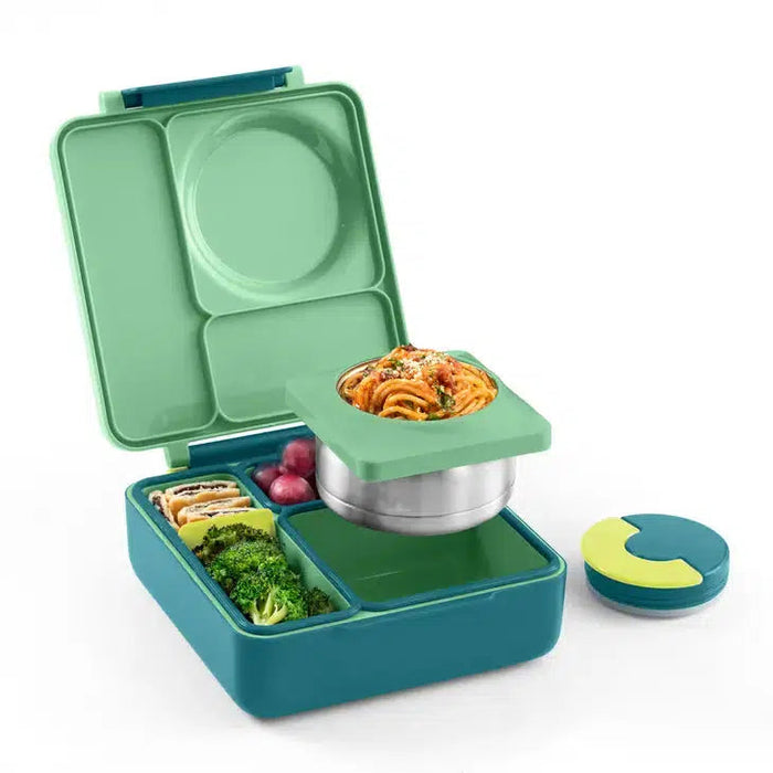 OmieLife OmieBox Thermos Insulated Bento Box-Simply Green Baby