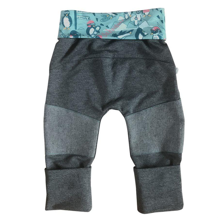 Organic Grow-With-Pants-Simply Green Baby