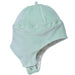 Organic Velour Ear Flap Hat - Sage-Simply Green Baby