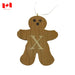 Personalized Wooden Gingerbread Ornament-Simply Green Baby