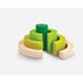 Plan Toys Curve Blocks-Simply Green Baby