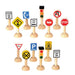 Plan Toys Traffic Signs + Stop Lights-Simply Green Baby