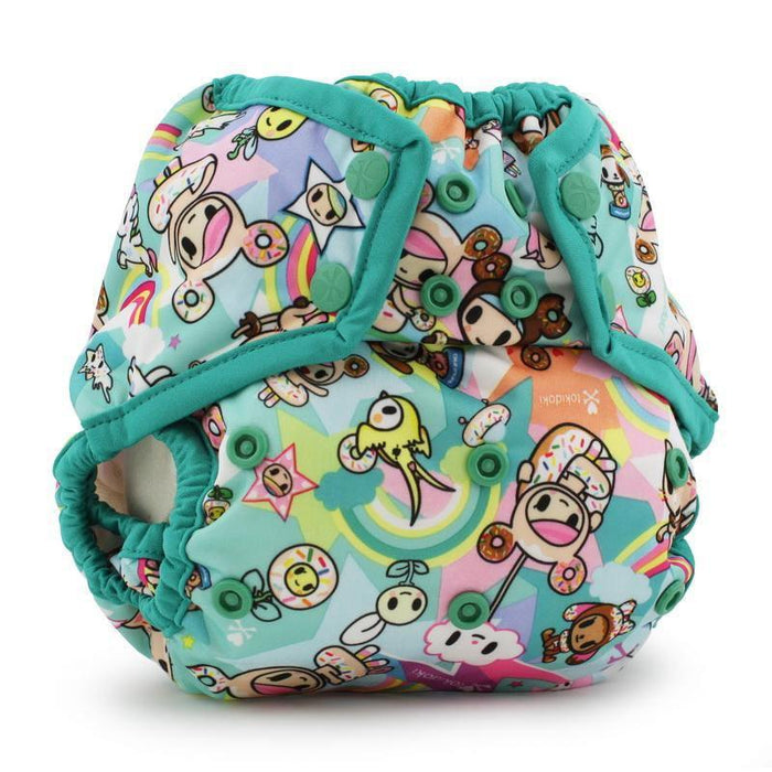 Rumparooz One Size Snap Cover-Simply Green Baby