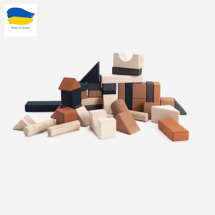 Wooden Castle Building Blocks