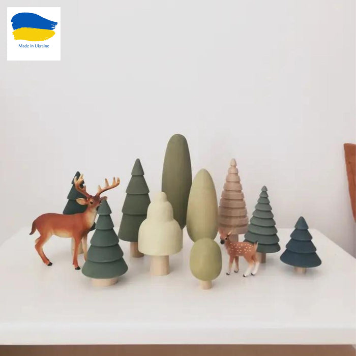 Wooden Tree Set