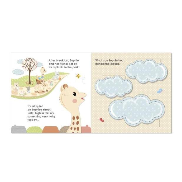 Sophie la girafe: Sophie's Big Noisy Day Book!-Simply Green Baby