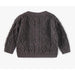 Souris Mini Knitted Cardigan, Brown-Simply Green Baby