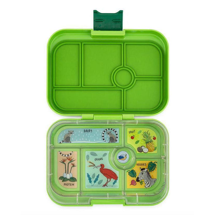 Yumbox Lunch Bento Box - Original 6 Compartments-Simply Green Baby